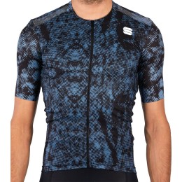 ESCAPE SUPERGIARA Radtrikot kurzarm schwarz/blau ESCAPE SUPERGIARA Radtrikot kurzarm schwarz/blau