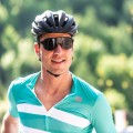 TEAM 2.0 RIBBON Radtrikot kurzarm grün/weiß