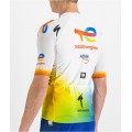 Team TotalEnergies 2022 Radtrikot kurzarm (langer Reißverschluss)-Radsport-Profi-Team