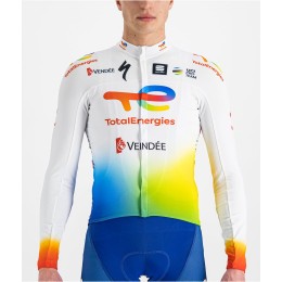 Team TotalEnergies 2022 Radtrikot langarm-Radsport-Profi-Team Team TotalEnergies 2022 Radtrikot langarm-Radsport-Profi-Team