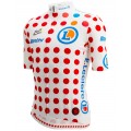 Tour de France 2023 gepunktetes Trikot (maillot pois, Bergtrikot) Radtrikot kurzarm Tour de France 2023 gepunktetes Trikot (maillot pois, Bergtrikot) Radtrikot kurzarm
