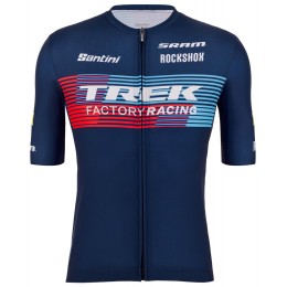 Trek Factory Racing XC 2023 Radtrikot kurzarm (langer Reißverschluss)-Radsport-Profi-Team
