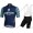 Profiteams BIANCHI MILANO Davoli blue Radbekleidung Satz Trikot Kurzarm+Trägerhosen Se