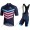 Profiteams BIANCHI MILANO Nicandro Blue Radbekleidung Satz Trikot Kurzarm+Trägerhosen Se