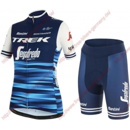 Profiteams Trek Segafredo 2019 Damen blau Fietskleding Set Trikot Kurzarm Outlet+Korte fiet Profiteams Trek Segafredo 2019 Damen blau Fietskleding Set Trikot Kurzarm Outlet+Korte fiet