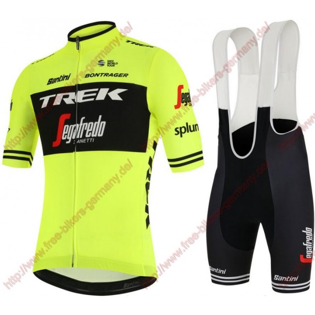 Profiteams Trek Segafredo 2019 training Fluo gelb Radbekleidung Satz Trikot Kurzarm+Trägerhosen Se Profiteams Trek Segafredo 2019 training Fluo gelb Radbekleidung Satz Trikot Kurzarm+Trägerhosen Se