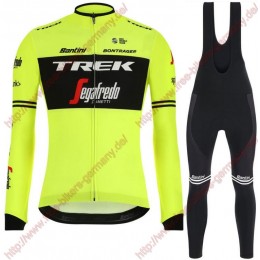 Profiteams Trek Segafredo 2019 training Fluo gelb Radsport Fahrradbekleidung Trikot Langarm+Lang Tr Profiteams Trek Segafredo 2019 training Fluo gelb Radsport Fahrradbekleidung Trikot Langarm+Lang Tr