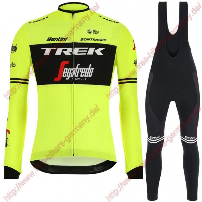 Profiteams Trek Segafredo 2019 training Fluo gelb Radsport Fahrradbekleidung Trikot Langarm+Lang Tr Profiteams Trek Segafredo 2019 training Fluo gelb Radsport Fahrradbekleidung Trikot Langarm+Lang Tr