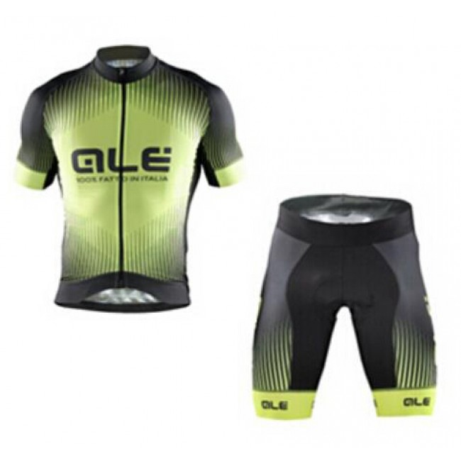 2015 ALE Grün schwarz Radbekleidung Radtrikot Kurzarm und Fahrradhosen Kurz 2015 ALE Grün schwarz Radbekleidung Radtrikot Kurzarm und Fahrradhosen Kurz