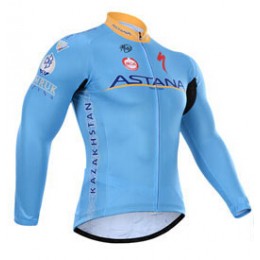 2015 Astana Fahrradtrikot Langarm 2015 Astana Fahrradtrikot Langarm