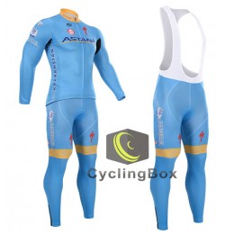 2015 Astana Fahrradbekleidung Radtrikot Satz Langarm und Lange Trägerhose 2015 Astana Fahrradbekleidung Radtrikot Satz Langarm und Lange Trägerhose
