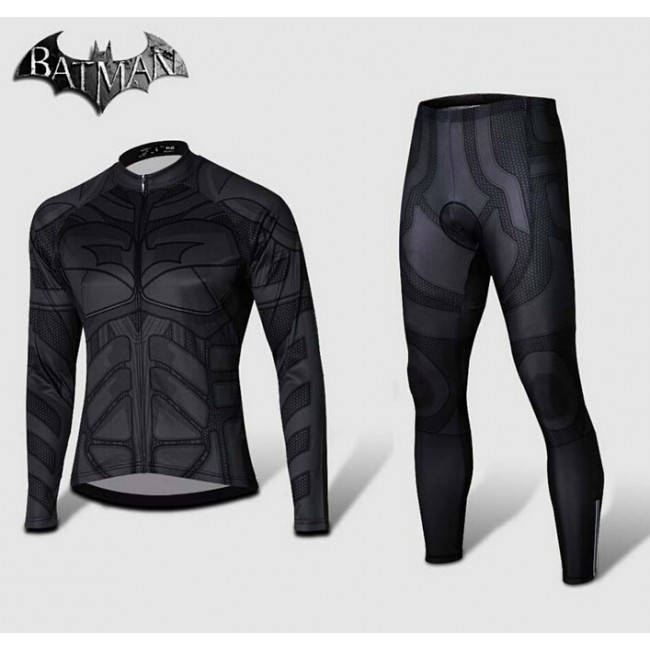 2015 Bat-Man Fahrradbekleidung Radtrikot Satz Langarm und Lange Fahrradhose 2015 Bat-Man Fahrradbekleidung Radtrikot Satz Langarm und Lange Fahrradhose