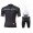 Cervelo Schwarz Proteam 2015 Fahrradbekleidung Satz Fahrradtrikot Kurzarm Trikot und Kurz Trägerhose