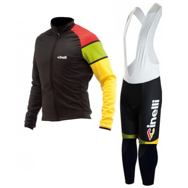 2015 Cinelli Fahrradbekleidung Radtrikot Satz Langarm und Lange Trägerhose 2015 Cinelli Fahrradbekleidung Radtrikot Satz Langarm und Lange Trägerhose