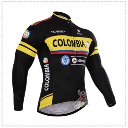 2015 Colombia Fahrradtrikot Langarm 2015 Colombia Fahrradtrikot Langarm