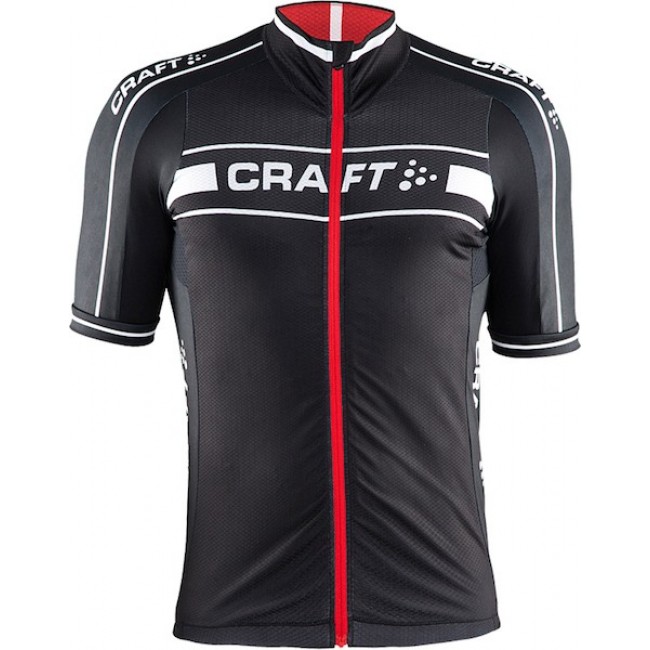 Craft Bike Grand Tour Schwarz-Rot 2015 Radtrikot Kurzarm Craft Bike Grand Tour Schwarz-Rot 2015 Radtrikot Kurzarm