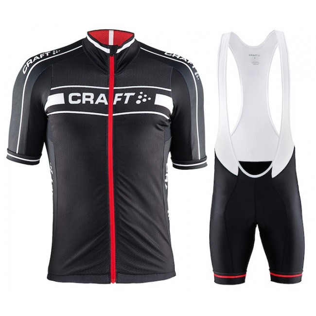Craft Bike Grand Tour Schwarz-Rot 2015 Fahrradbekleidung Satz Fahrradtrikot Kurzarm Trikot und Kurz Trägerhose Craft Bike Grand Tour Schwarz-Rot 2015 Fahrradbekleidung Satz Fahrradtrikot Kurzarm Trikot und Kurz Trägerhose