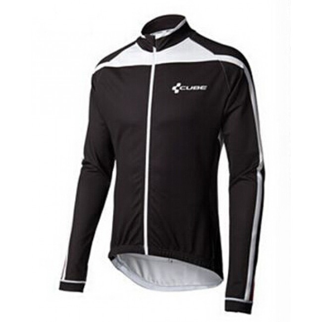 2015 Cube schwarz Weiß Fahrradtrikot Langarm 2015 Cube schwarz Weiß Fahrradtrikot Langarm