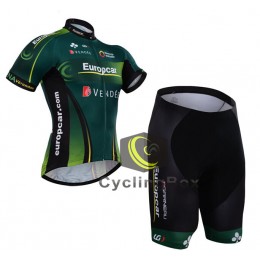 2015 Europcar Radbekleidung Radtrikot Kurzarm und Fahrradhosen Kurz 2015 Europcar Radbekleidung Radtrikot Kurzarm und Fahrradhosen Kurz