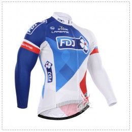 2015 FDJ Fahrradtrikot Langarm 2015 FDJ Fahrradtrikot Langarm