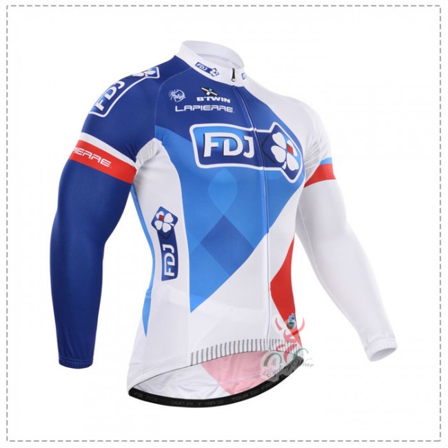 2015 FDJ Fahrradtrikot Langarm 2015 FDJ Fahrradtrikot Langarm
