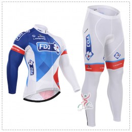2015 FDJ Fahrradbekleidung Radtrikot Satz Langarm und Lange Fahrradhose 2015 FDJ Fahrradbekleidung Radtrikot Satz Langarm und Lange Fahrradhose