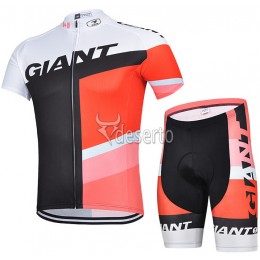 2015 Giant Radbekleidung Radtrikot Kurzarm und Fahrradhosen Kurz schwarz Rote