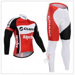 2015 Giant Fahrradbekleidung Radtrikot Satz Langarm und Lange Fahrradhose