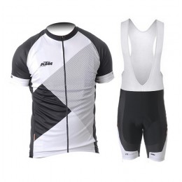 2015 KTM Fahrradbekleidung Satz Fahrradtrikot Kurzarm Trikot und Kurz Trägerhose schwarz Weiß 2015 KTM Fahrradbekleidung Satz Fahrradtrikot Kurzarm Trikot und Kurz Trägerhose schwarz Weiß