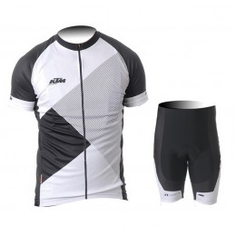 2015 KTM Radbekleidung Radtrikot Kurzarm und Fahrradhosen Kurz schwarz Weiß 2015 KTM Radbekleidung Radtrikot Kurzarm und Fahrradhosen Kurz schwarz Weiß
