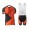 2015 KTM orange schwarz Fahrradbekleidung Satz Fahrradtrikot Kurzarm Trikot und Kurz Trägerhose