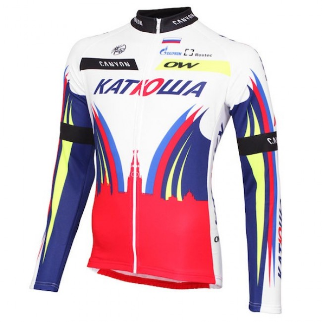 2015 Team Katusha Radtrikot Langarm 2015 Team Katusha Radtrikot Langarm