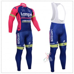 2015 Lampre Fahrradbekleidung Radtrikot Satz Langarm und Lange Trägerhose 2015 Lampre Fahrradbekleidung Radtrikot Satz Langarm und Lange Trägerhose