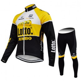 2015 Lotto Jumbo Fahrradbekleidung Radtrikot Satz Langarm und Lange Fahrradhose 2015 Lotto Jumbo Fahrradbekleidung Radtrikot Satz Langarm und Lange Fahrradhose