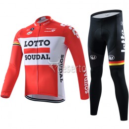2015 Lotto Soudal Fahrradbekleidung Radtrikot Satz Langarm und Lange Fahrradhose 2015 Lotto Soudal Fahrradbekleidung Radtrikot Satz Langarm und Lange Fahrradhose