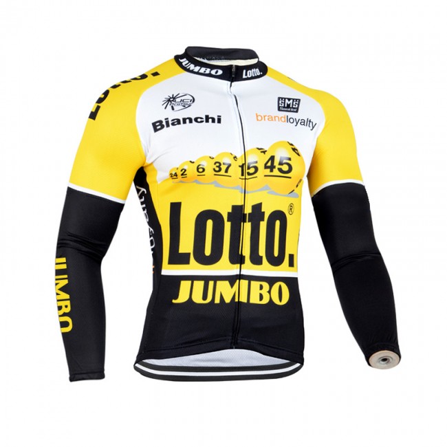 2015 Lotto Fahrradtrikot Langarm 2015 Lotto Fahrradtrikot Langarm