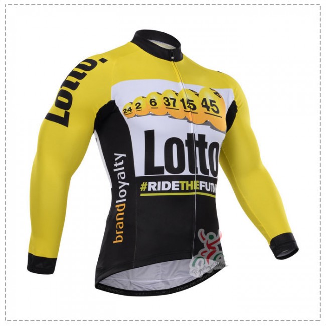 2015 Lotto Bianchi Fahrradtrikot Langarm 2015 Lotto Bianchi Fahrradtrikot Langarm