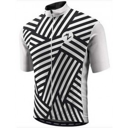 2015 MORVELO Radtrikot Kurzarm schwarz Weiß 2015 MORVELO Radtrikot Kurzarm schwarz Weiß