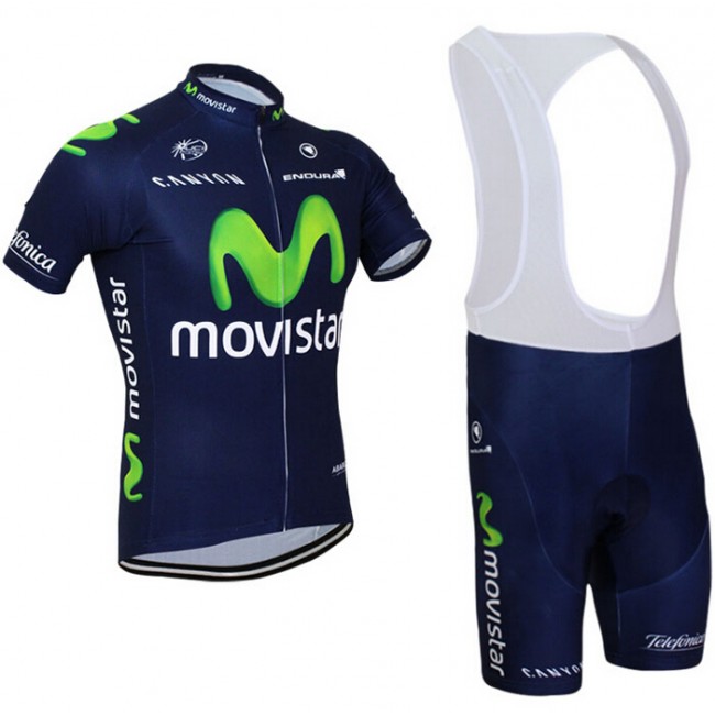 2015 Movistar Fahrradbekleidung Satz Fahrradtrikot Kurzarm Trikot und Kurz Trägerhose 2015 Movistar Fahrradbekleidung Satz Fahrradtrikot Kurzarm Trikot und Kurz Trägerhose