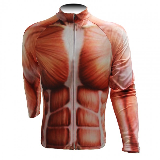 2015 Muscle Fahrradtrikot Langarm 2015 Muscle Fahrradtrikot Langarm