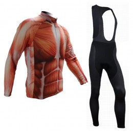 2015 Muscle Fahrradbekleidung Radtrikot Satz Langarm und Lange Trägerhose 2015 Muscle Fahrradbekleidung Radtrikot Satz Langarm und Lange Trägerhose