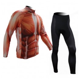 2015 Muscle Fahrradbekleidung Radtrikot Satz Langarm und Lange Fahrradhose 2015 Muscle Fahrradbekleidung Radtrikot Satz Langarm und Lange Fahrradhose