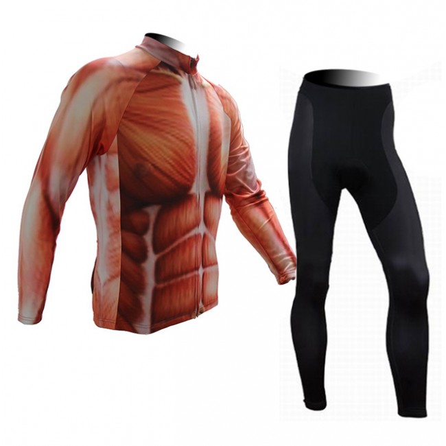 2015 Muscle Fahrradbekleidung Radtrikot Satz Langarm und Lange Fahrradhose 2015 Muscle Fahrradbekleidung Radtrikot Satz Langarm und Lange Fahrradhose