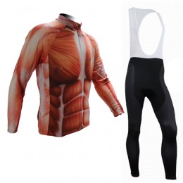 2015 Muscle Fahrradbekleidung Radtrikot Satz Langarm und Lange Trägerhose 2015 Muscle Fahrradbekleidung Radtrikot Satz Langarm und Lange Trägerhose