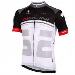 2015 Nalini Bao Schwarz-Weiß Radtrikot Kurzarm 2015 Nalini Bao Schwarz-Weiß Radtrikot Kurzarm