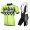 2015 Nalini Racing-Drapeau Grün Radbekleidung Radtrikot Kurzarm und Fahrradhosen Kurz