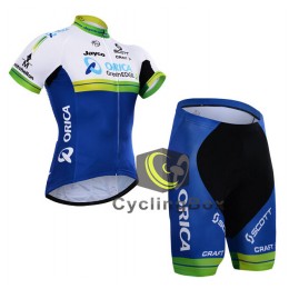 2015 ORICA GreenEDGE Radbekleidung Radtrikot Kurzarm und Fahrradhosen Kurz 2015 ORICA GreenEDGE Radbekleidung Radtrikot Kurzarm und Fahrradhosen Kurz