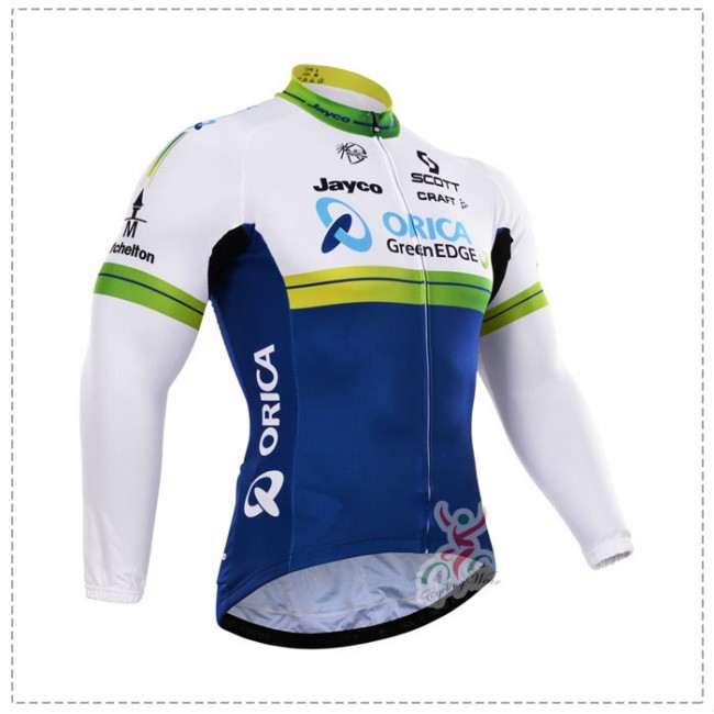 2015 Orica Greenedge Fahrradtrikot Langarm 2015 Orica Greenedge Fahrradtrikot Langarm