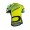 2015 Orbea fluo Gelb Blau Radtrikot Kurzarm