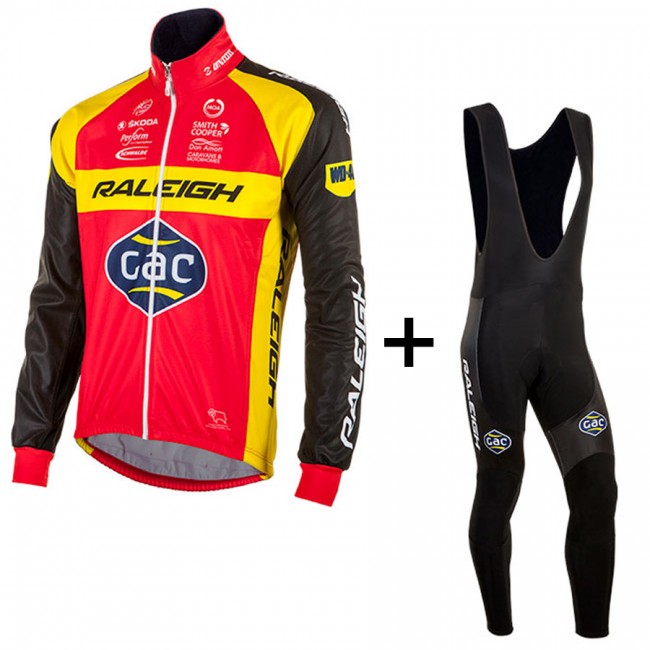 RALEIGH 2015 Fahrradbekleidung Radtrikot Satz Langarm und Lange Trägerhose RALEIGH 2015 Fahrradbekleidung Radtrikot Satz Langarm und Lange Trägerhose